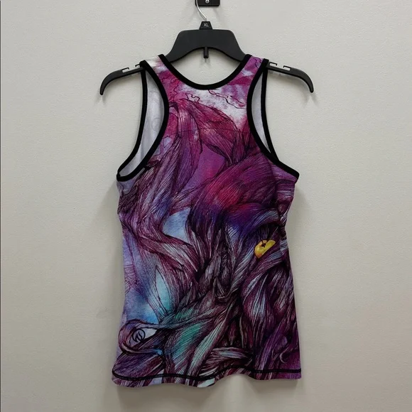 INKnBURN Atalanta Purple Blue Design Tank Top Women’s Sz Large! - Picture 5 of 7